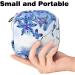 Floral Tropical Orchid Women's Napkin Storage Bag | Portable Menstrual Cup & Bandages Holder - Buy Online on GoSupps.com