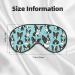 Buy Cute Boston Terrier Double-Sided Eye Mask | Unisex Sleep Shade Cover for Travel & Relaxation - Buy Online on GoSupps.com