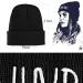 Shop Aoner 'Bad Hair Day' Beanie Hat - Winter Knit Cap with Embroidery | Hip-Hop Style Black with White Text - Buy Online on GoSupps.com