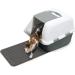 Catit Small Grey Litter Mat - Keep Your Space Clean and Tidy - Buy Online on GoSupps.com