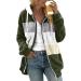 Hanxiulin Oversized Plush Hoodie Jacket for Women - Lightweight Winter Coat Breathable Outdoor Fashion Warm Wool & Down Blend XL AG - Buy Online on GoSupps.com