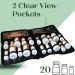 Portable Pill Bottle Organizer Bag - Lockable & See-Through Pockets | Large Heavy-Duty Medicine Organizer with Weekly Pill Box (Grey - Buy Online on GoSupps.com
