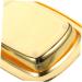 SHOWERORO Kitchen Cheese Holder Butter Lid Covered Dessert Style Reusable Fruit Serving Snacks Tray Cheese Kitchen Dish Container 19.20X14.00X8.50CM - Buy Online on GoSupps.com