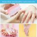 4 Pcs Double Sided Nail Cleaning Brushes - Plastic Handle Scrubbing Brush for Nails, Toes, Hands - Home, Garden, Salon Use - Buy Online on GoSupps.com