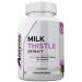 Milk Thistle 180 Capsules - 5000mg 80% Silymarin High Strength - 6 Months Supply One A Day Milk Thistle Supplements - Vegan Made in The UK