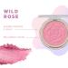 Flower Beauty Flower Pots Powder Blush - Smooth & Silky Skin Tone Enhancing Soft Satin Finish Makeup (Wild Rose) - Warm Wildrose - 1 Count - Buy Online on GoSupps.com