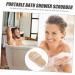 FRCOLOR Exfoliating Shower Scrubber - Bath & Body Wash Slippers | Cute Cleaning Tool for Adults | International Shipping Available - Buy Online on GoSupps.com