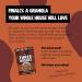 Three Wishes Muesli amande au chocolat (lot de 4) C r ales sans gluten 6 g de prot ines et 3 g de sucre pour petit-d jeuner et collation sains emporter v g talien casher et sans c r ales Amande au chocolat 8 g (Lot de 4) - Buy Online on GoSupps.com