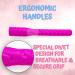 Kids Adjustable Beaded Jump Rope Set - Pain-Free Fun for All Ages - Ideal Party Gift for Boys and Girls - Pink & Blue - 2 Pack - Buy Online on GoSupps.com