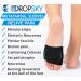 Metatarsal Sleeve with Gel Pads - 4 Pieces for Metatarsalgia, Neuroma, Calluses - Black - Women Men - Buy Online on GoSupps.com
