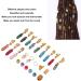 Dreadlocks Hair Jewelry Set with Storage Box Hair Braid Rings for Various Hairstyle Stylish Hair Coils for Hair Decoration Gifts for Women Girls Kids - Buy Online on GoSupps.com