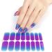 Glitter Cow Pattern Semi Cured Gel Nail Polish Strips Self Adhesive Full Nail Wraps Nail Polish Stickers Semi Cured Gel Nail Polish Strips Multi-color - Buy Online on GoSupps.com
