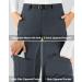 Outdoor Ventures Men's Fleece Lined Snow Pants - Waterproof & Windproof Ski/Winter Pants - Dark Grey - 34W x 32L - Buy Online on GoSupps.com