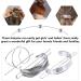 SOLUSTRE 3 Pieces Round Top Hair Pin Hair Cuff Clips High Polished Metal Women Hair Cuff Wedding Hair Bun Cage Vintage Hair Stick Ponytail Holder for Women Girls Silver - Buy Online on GoSupps.com