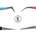K-Pro Eyelash Extension Tweezers Set - Precision Tools for False Eyelashes & Cosmetics in Stylish Case | International Shipping Available - Buy Online on GoSupps.com