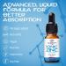 Vegan Liquid Ionic Zinc Glycinate Drops - Non-GMO Immunity & Metabolism Support - 4 oz - Buy Online on GoSupps.com