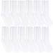 Yacht & Smith Women's Diabetic Neuropathy Edema Socks Cotton Crew Medical Sock 12 Pack White