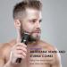 Brightup Men's Body Hair Trimmer - Waterproof Electric Wet/Dry Shaver with LED Light, Cordless & Rechargeable - 4 Blade Heads for Ultimate Male Hygiene - Buy Online on GoSupps.com