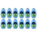 Felce Azzurra 12 x Mint Blue & Lime Fern Refreshing Shower Gel - Shower Gel 250ml