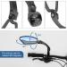 HD Bicycle Rearview Mirror - Adjustable 360 Left Handlebar Mirror for e-Bikes Foldable Bikes & E-Scooters - Shop Internationally - Buy Online on GoSupps.com