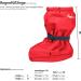Playshoes Unisex Kid's Waterproof Footies with Fleece Lining - Small Red - Buy Online on GoSupps.com