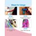 EBANKU Hair Chalk for Girls Kids - 10 Color Temporary Bright Hair Dye, Washable, Great for Birthday Gifts, Cosplay, Halloween, Christmas - Ages 5-12 - Buy Online on GoSupps.com