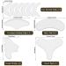 Silicone Forehead Wrinkle Patches & Chest Wrinkle Pads Set - 11 Reusable Anti-Aging Patches for Wrinkle Prevention & Overnight Treatment - Buy Online on GoSupps.com