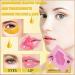 24K Gold Eye & Lip Masks - 20 Pairs Crystal Collagen Patches for Puffy Eyes & Fine Lines - Moisturizing Skin Care Solution - Buy Online on GoSupps.com