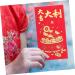 Warmhm 30pcs Red Packet Money Bag Cute Envelopes Red Money Pocket Red Envelopes New Year Envelope Chinese Red Envelope Festival Red Envelope New Year Gift Paper Dragon Pattern China Red 2 179CM - Buy Online on GoSupps.com