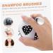 Gradeneve Shampoo Carrow Capshade Screening Brush | Practical 9x8cm White Scales Brush for Daily Care - International Shipping Available - Buy Online on GoSupps.com