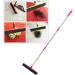 XHTLLO Multifunction Telescopic Floor Broom Pet Hair Dust Removal Cleaner Rubber Brush Head Easy To Cleaned Suitable for Floors Carpets(Pinkest) - Buy Online on GoSupps.com