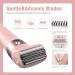 Buy SCDOM 3-in-1 Electric Intimate Razor for Women - Perfect for Bikini Zone Arms Legs & Armpits - Non-Slip Handle & Double Float Foils - Pink - Buy Online on GoSupps.com