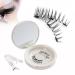 Icerostma Magnetic Eyelashes Icerostma Reusable Magnetic Eyelashes Eyelashes Magnetic Lashes Natural Short Reusable Magnetic Lashes With Applicator Natural Look No Liner (M8)