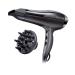 Remington Hair dryer ions light & powerful Pro-Air Turbo (2400W even heat distribution 3 heating & 2 separate blower levels cooling level styling nozzle + diffuser) D5220 2400W including diffuser