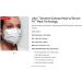 Crosstex Ultra Sensitive FogFree Face Masks - White (Box of 40) | SecureFit Technology - Buy Online on GoSupps.com