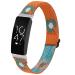 Miimall Compatible Fitbit Inspire/Inspire 2/Inspire hr Band Soft Adjustable Fabric Bracelet Nylon Elastic Replacement Wristbands Straps for Fitbit Inspire/Inspire 2/Inspire hr(Orange Daisy)