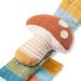 Itzy Ritzy Wrist Rattle - Soft Cotton Baby Wrist Rattle with Gentle Sound - Mushroom Design - Buy Online on GoSupps.com