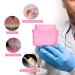 Dental Retainer Cleaning Case - Leak Proof & Waterproof - Pink Transparent Design - Buy Online on GoSupps.com