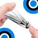 Nail Cutter - Professional Stainless Steel Clippers for Clean and Neat Nail Trimming - Ergonomic Design for Easy Grip - Suitable for Men Women and Children - Essential Nail Care Tool" (Classic) - Buy Online on GoSupps.com