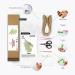 Uniquilling Quilling Kit for Adults - Green Dragon 16x20 Inch DIY Paper Filigree Painting Set | Quilling Tools for Home Decor and Gifts (Basic) - Buy Online on GoSupps.com