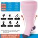 Ancrina Plus Size Compression Socks for Women & Men - Sports Running Air Travel Cycling - XL-XXL Pink - Buy Online on GoSupps.com