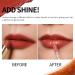 Oulac Shiny Lip Gloss - 3D Liquid Lipstick with Rose Damascena Extract | Moisturizing Glitter Lip Care for Dry Lips - 4.5ml Viva La Vida (C15) - Buy Online on GoSupps.com