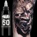  DLDN01 UMIKAkitchen 60 Black Tattoo Inks - Vegan Ink - Standard Pigment Ink - Black (120ml) - Buy Online on GoSupps.com
