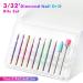 Ejiubas Diamond Nail Drill Bits Set - Professional 10Pcs 3/32 (2.35mm) Cuticle Drill Bit for Acrylic Gel Nails, Manicure Pedicure Tools - Home and Salon Use - Buy Online on GoSupps.com