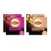 Lipton Th Noir Pack de 4 Boites de th x2 P che et Mangue + x2 Fraise de France 2x40 sachets 80 Sachets