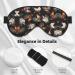 French Roosters Soft Sleep Eye Mask | Breathable Female Eye Patch for Travel & Relaxation - Buy Online on GoSupps.com