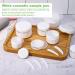 Tonyg-P 12-Piece Empty Cream Jars - Round Plastic Cosmetic Containers for Makeup Lotions & Creams | Spatulas & Labels Included | 30/50/100ml Sizes - Buy Online on GoSupps.com