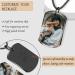 Farfume Personalised Urn Necklace for Ashes of Loved Ones Customised Photo Cremation Ashes Pendant Necklaces with Engraving Text Memorial Heart Keepsake Jewelry D-1 Large Size - Black Square Ash Necklace For Pets - Buy Online on GoSupps.com