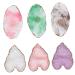 6 pi ces Palette Nail Art R sine pour M lange Ongles Plateau Cosm tique Multifonctionnel pour Peinture et Design Pratique Porter Au Doigt