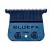 BaBylissPRO Barberology Replacement Blades for Outlining Hair Trimmers (FX787) and LoPROFX Trimmers (FX726) Blue Titanium Standard Tooth T-Blade